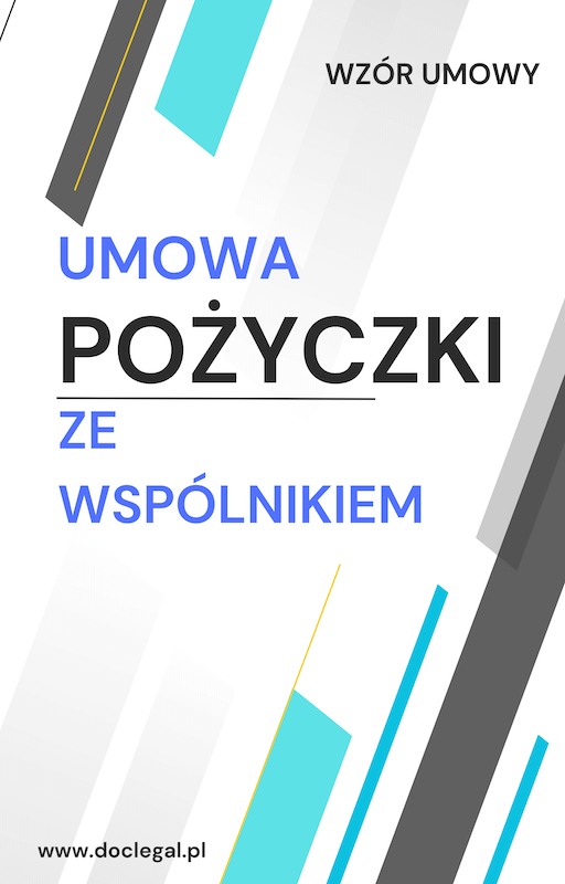 Umowa pożyczki ze wspólnikiem wzór